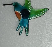 Imanes colibrí 