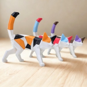 Gato Puzzle 3D Magnético – Tamaño Pequeño