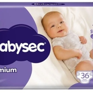 Pañal Babysec Premium P X36