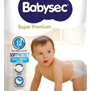 Pañale Babysec Super Premium M x 96