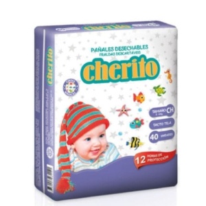 Pañal Cherito CH X 40