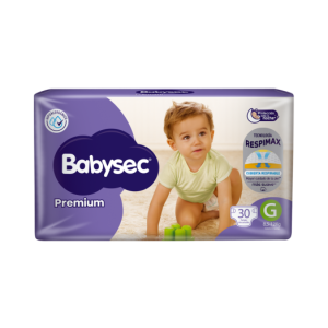 Pañal Babysec Premium G X60