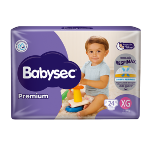 Pañal Babysec Premium XG X48