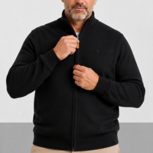 Campera con cierre 