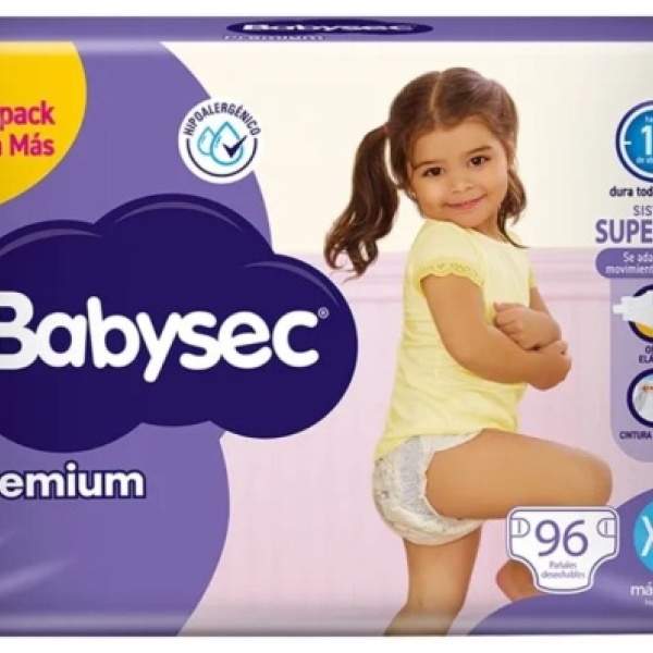 Pañal Babysec Premium M X136